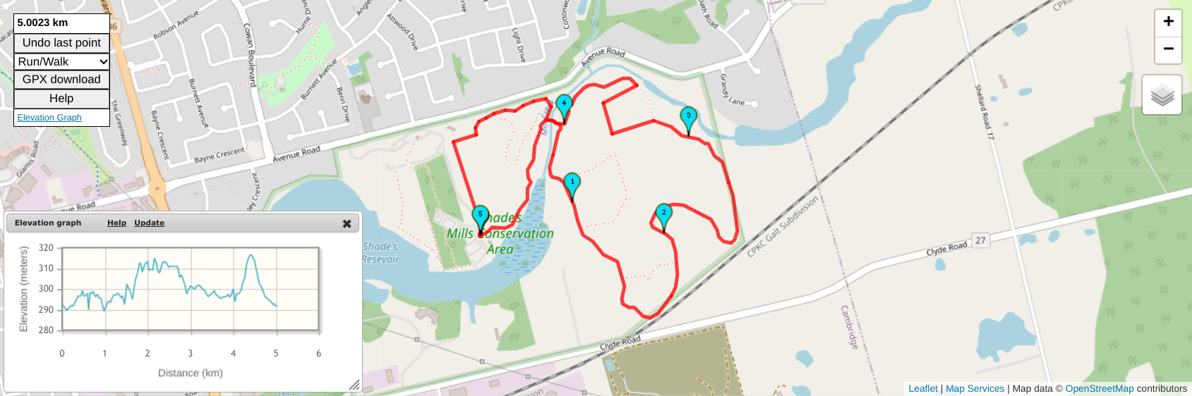 Stage 3 and 4 map and elevation